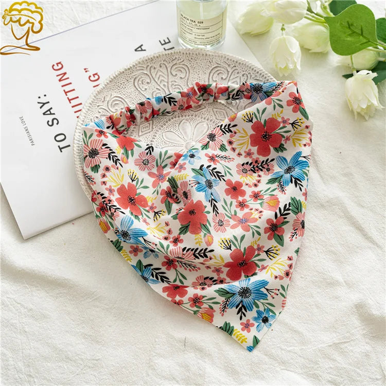 Bandana Fleuri Élégant