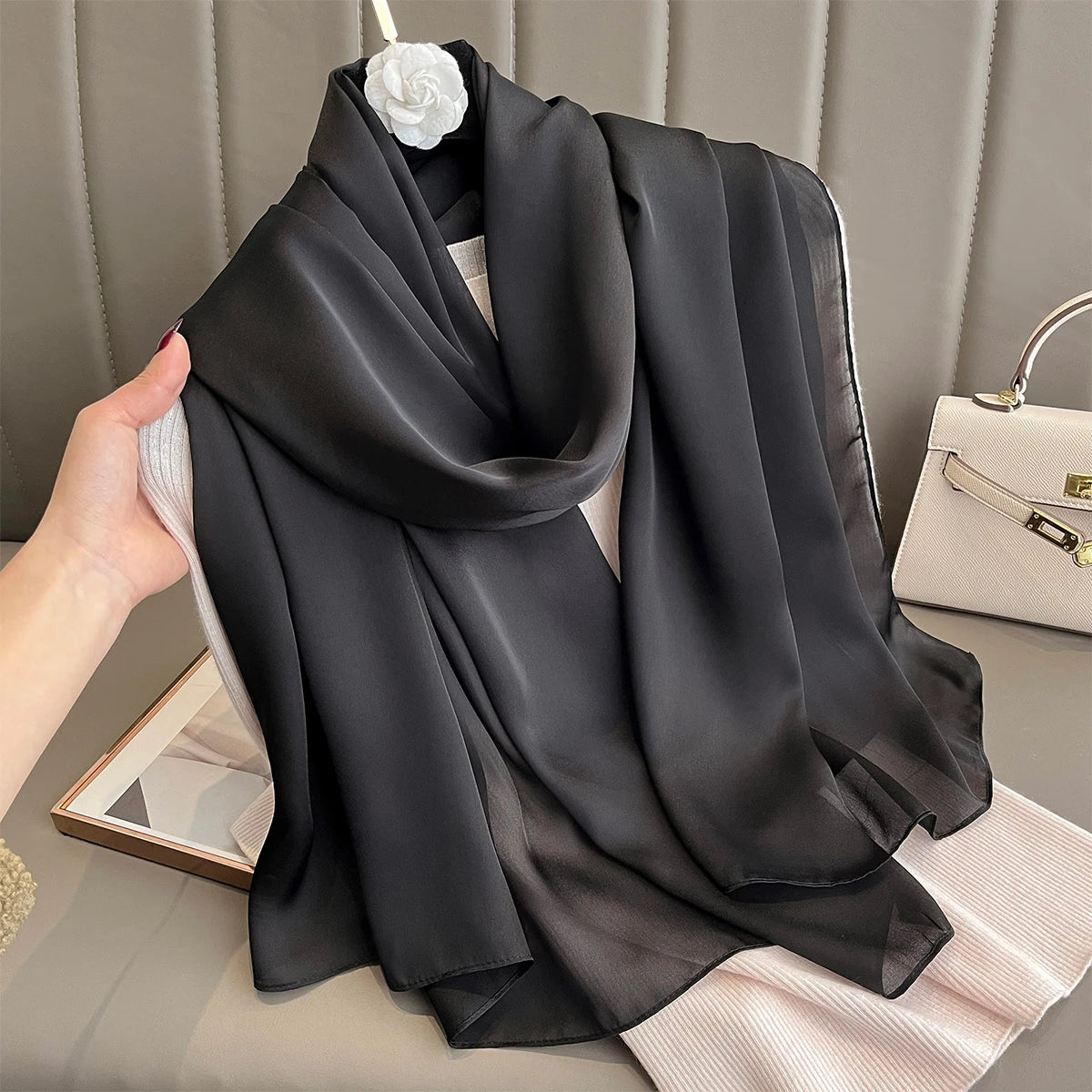 Écharpe Luxe Dégradé