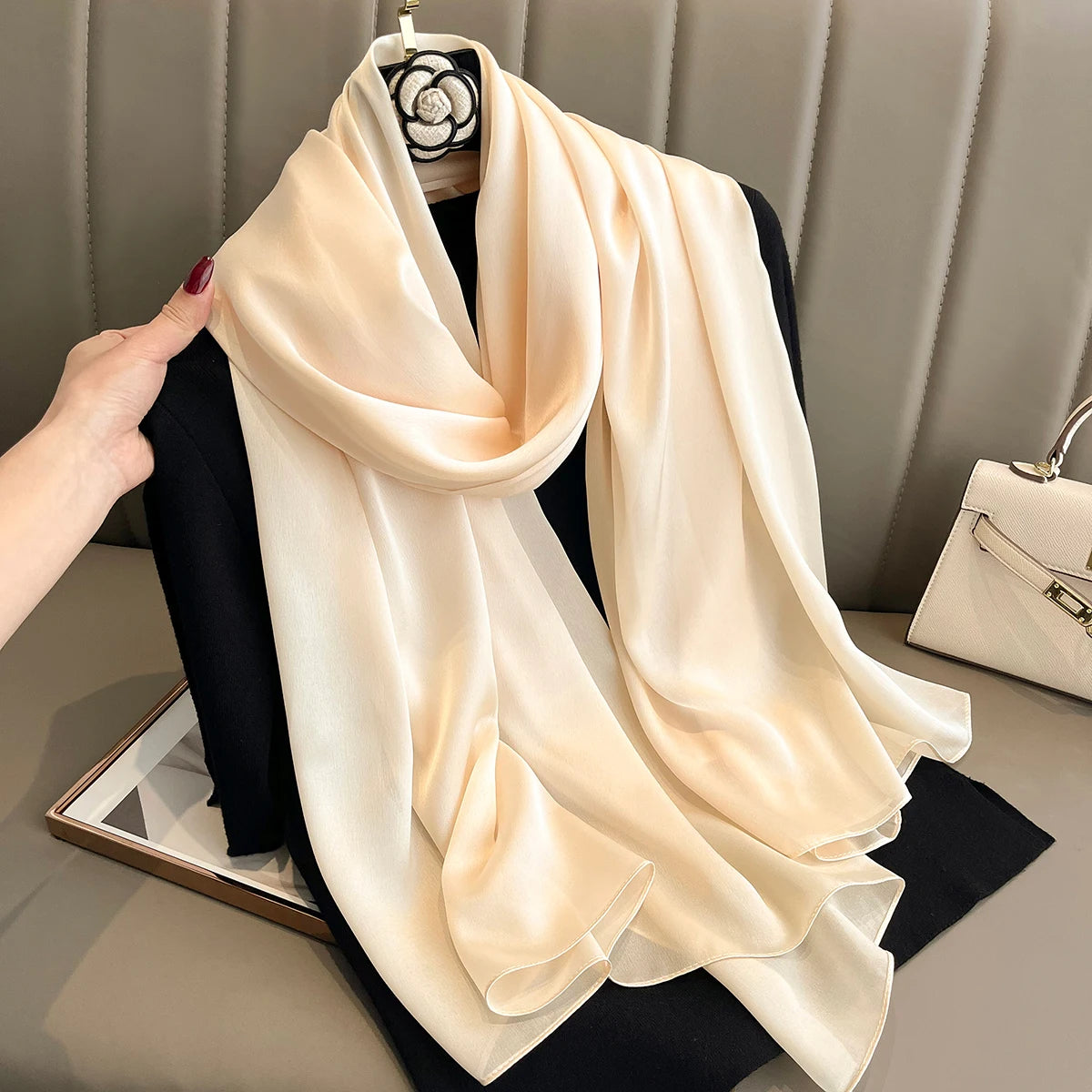 Écharpe Luxe Dégradé