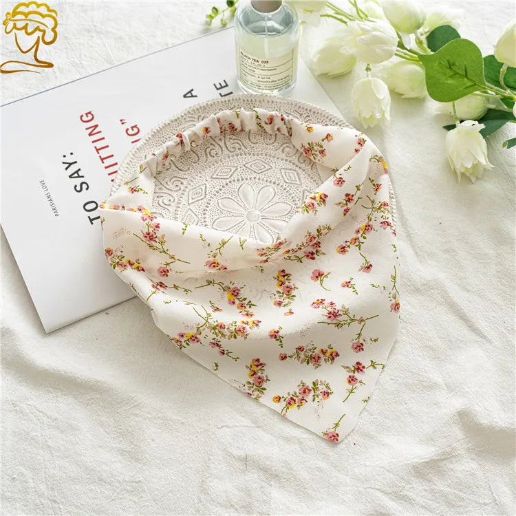 Bandana Fleuri Élégant