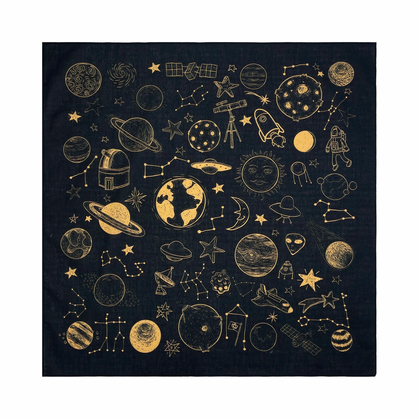 Bandana Fleur Coton