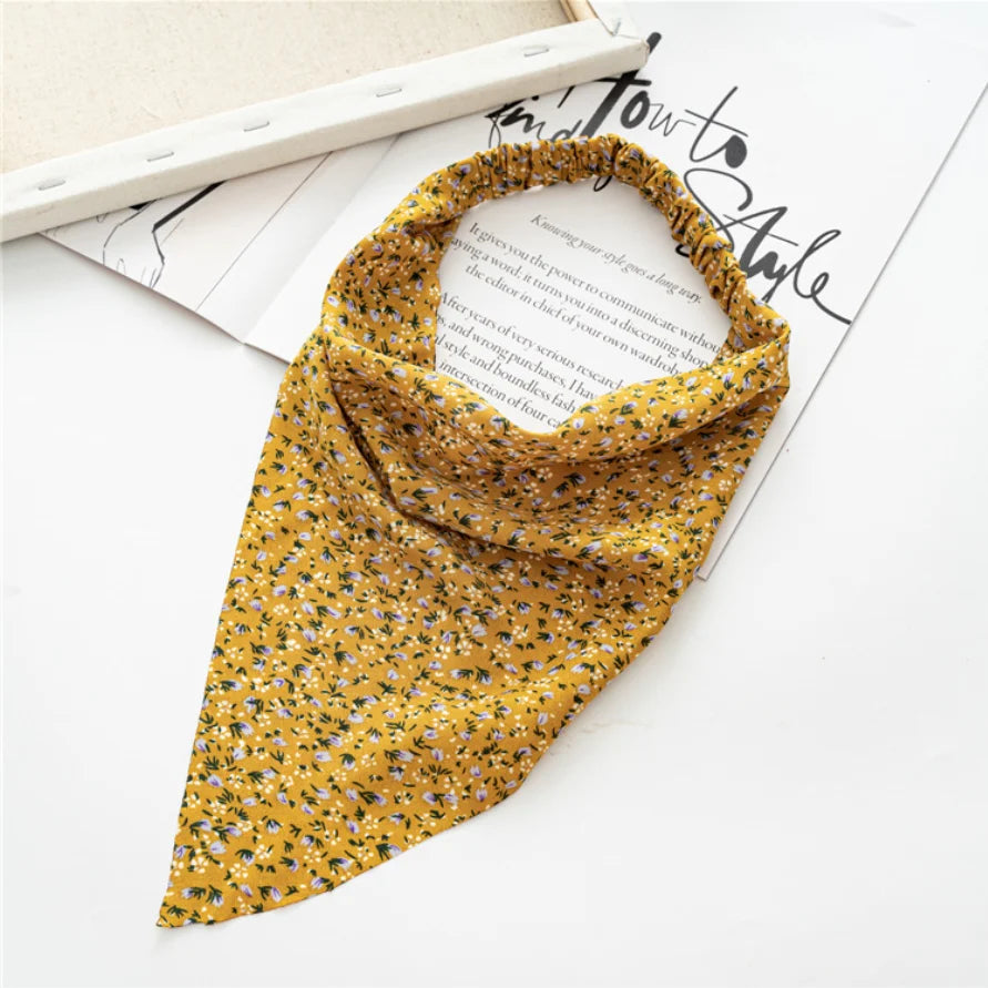 Bandana Fleuri Élégant
