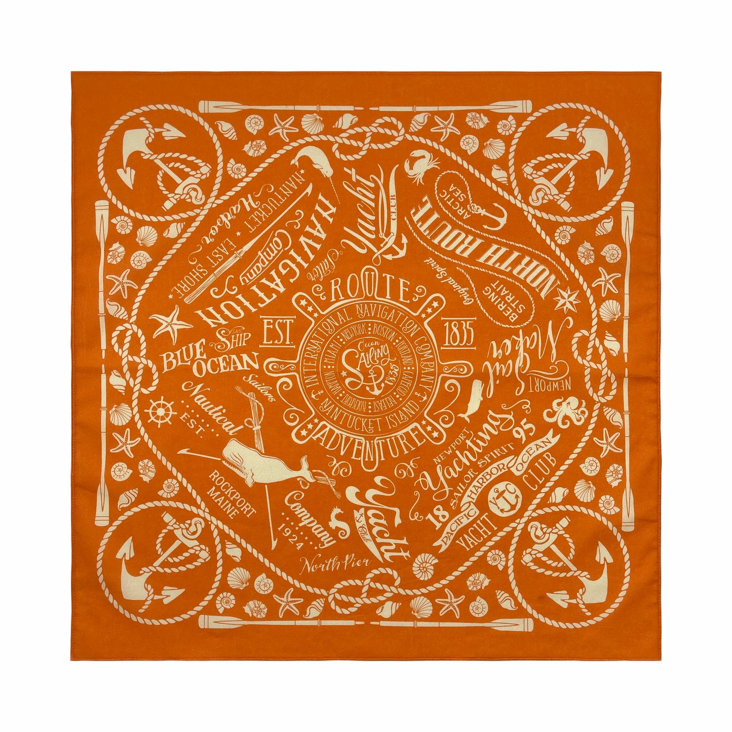 Bandana Fleur Coton