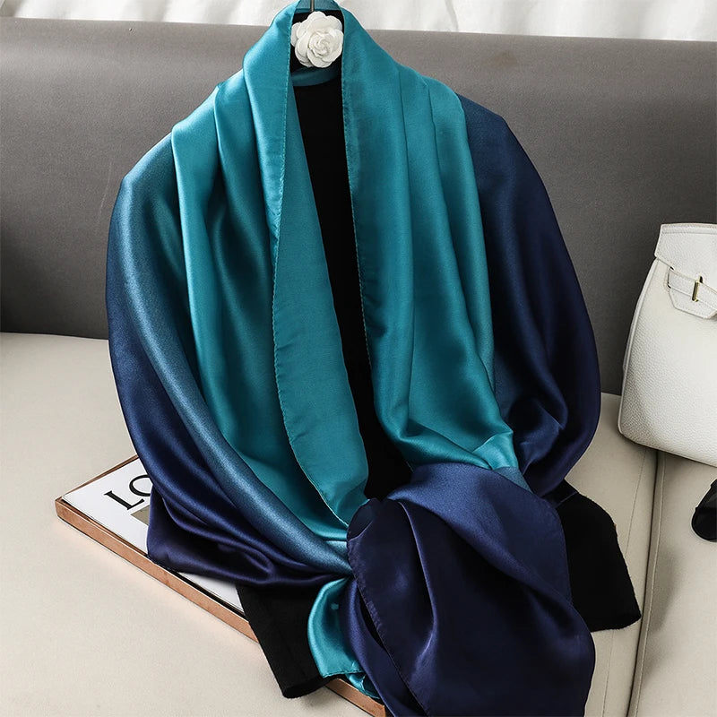 Écharpe Luxe Dégradé
