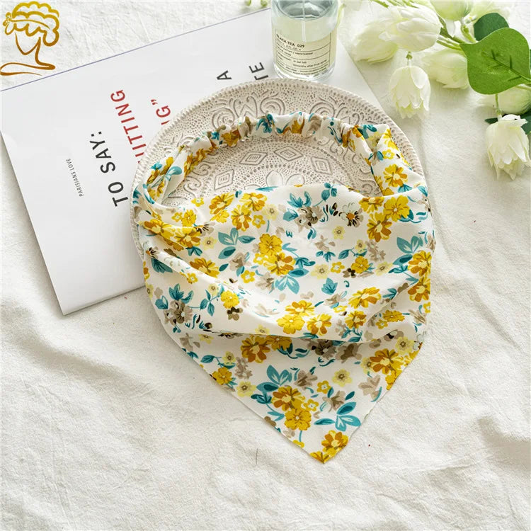 Bandana Fleuri Élégant