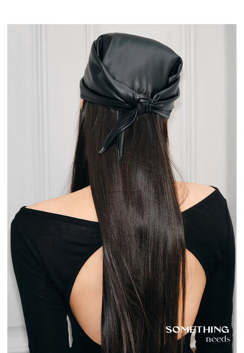 Bandana Cuir Épice