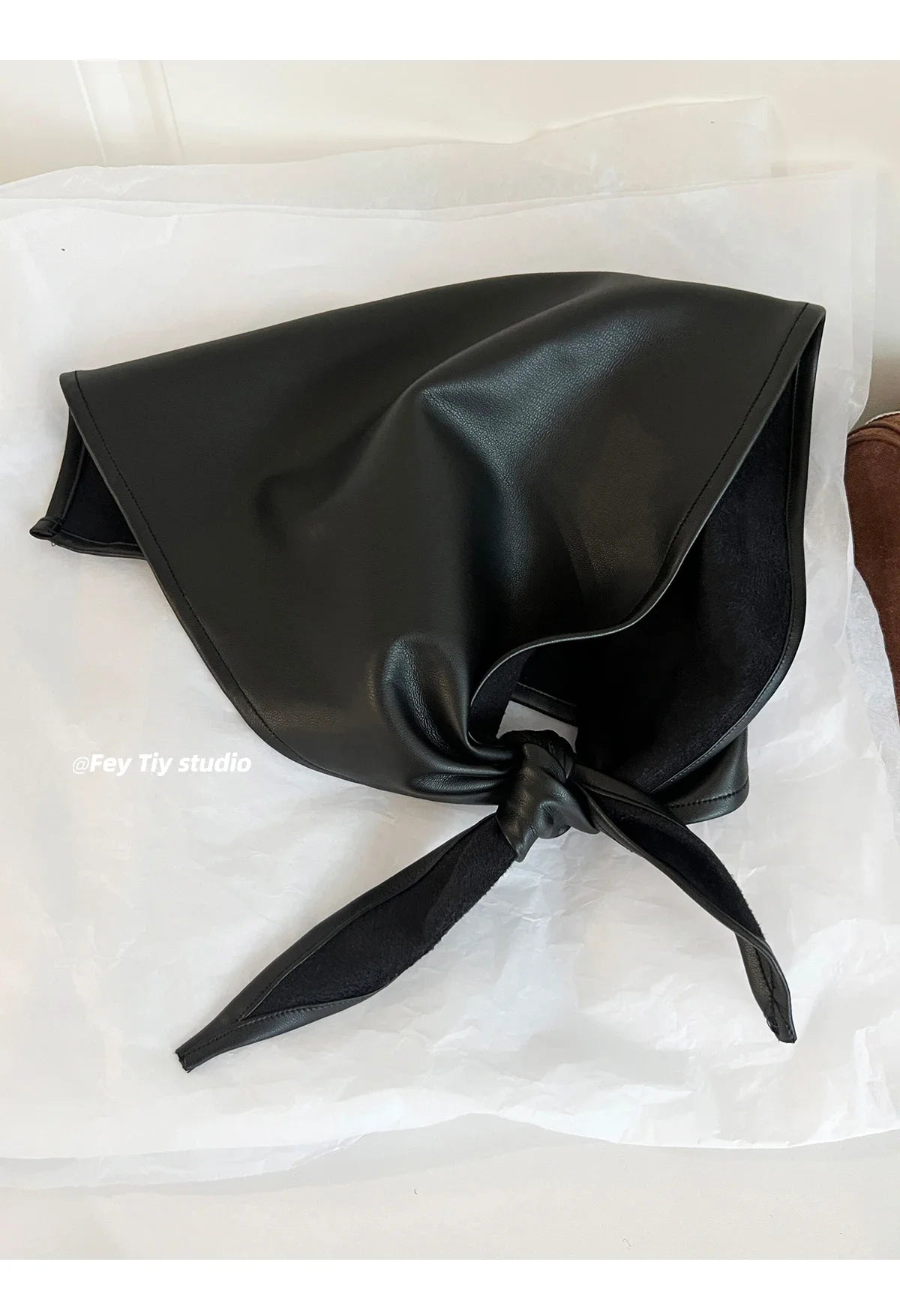 Bandana Cuir Épice