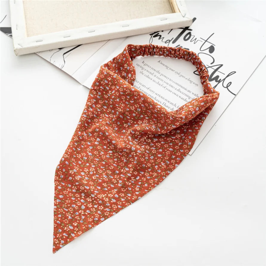 Bandana Fleuri Élégant