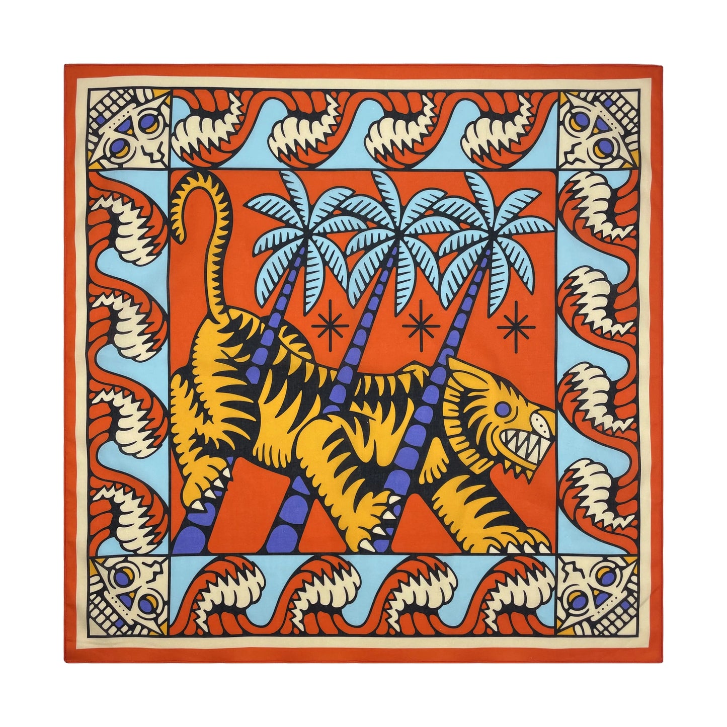 Bandana Fleur Coton