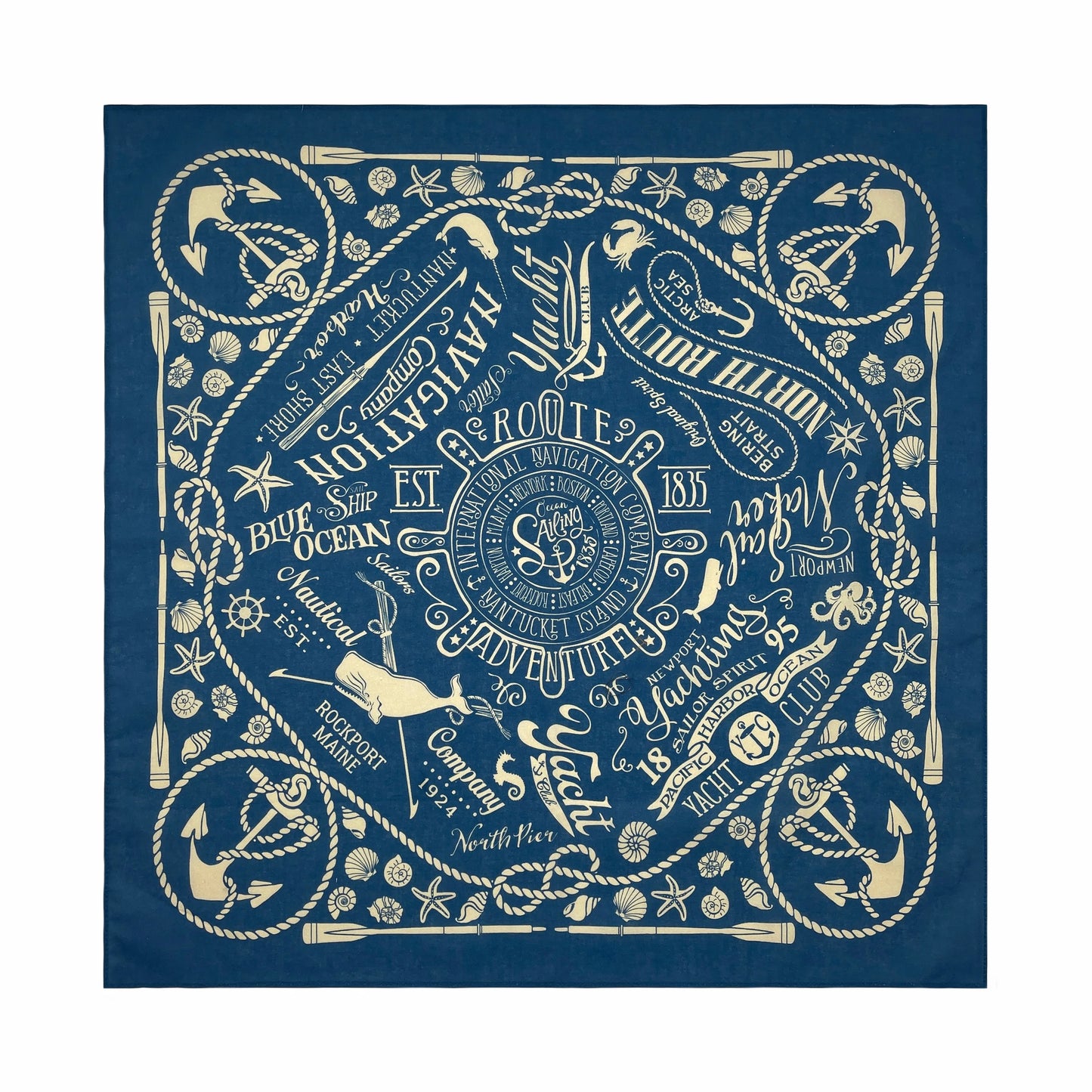 Bandana Fleur Coton