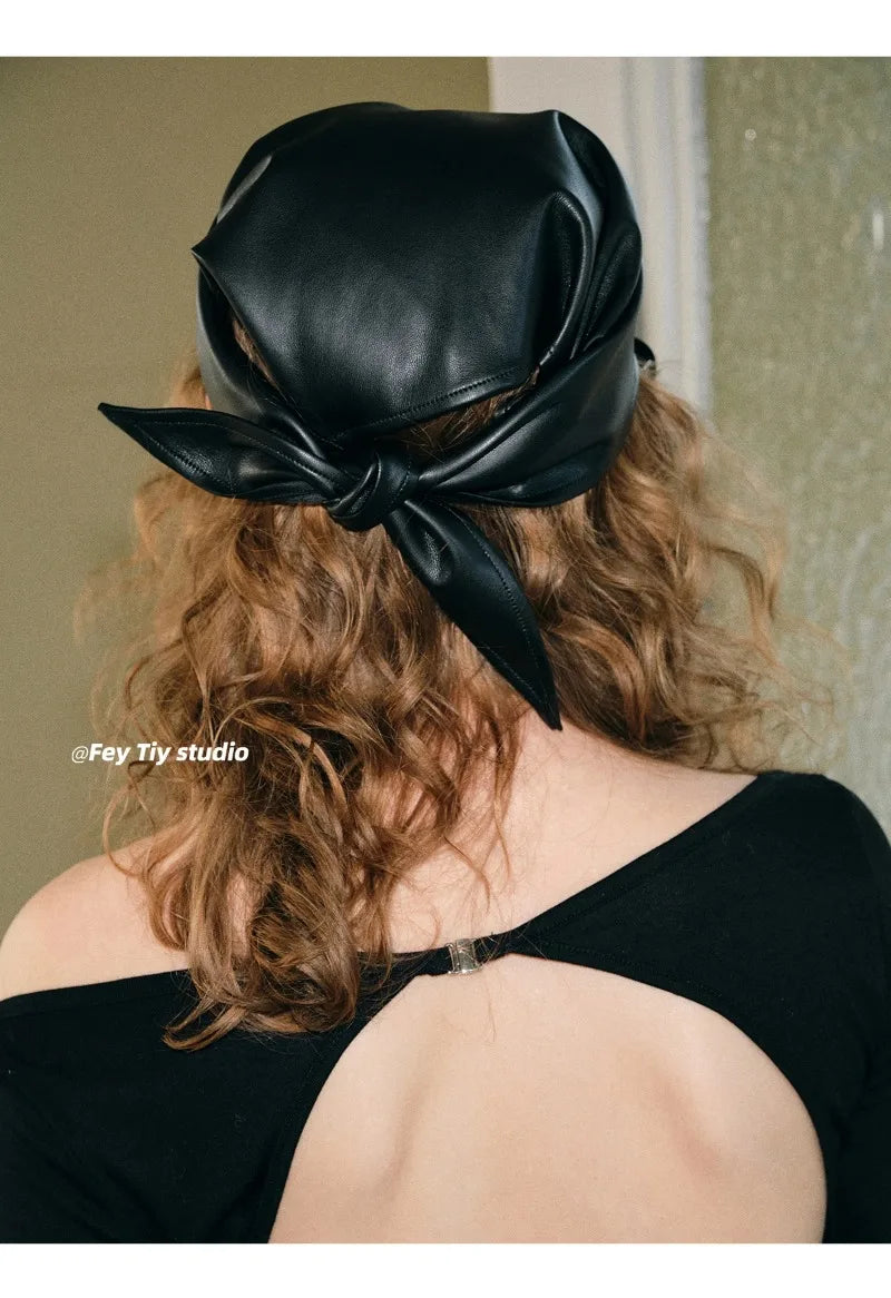 Bandana Cuir Épice