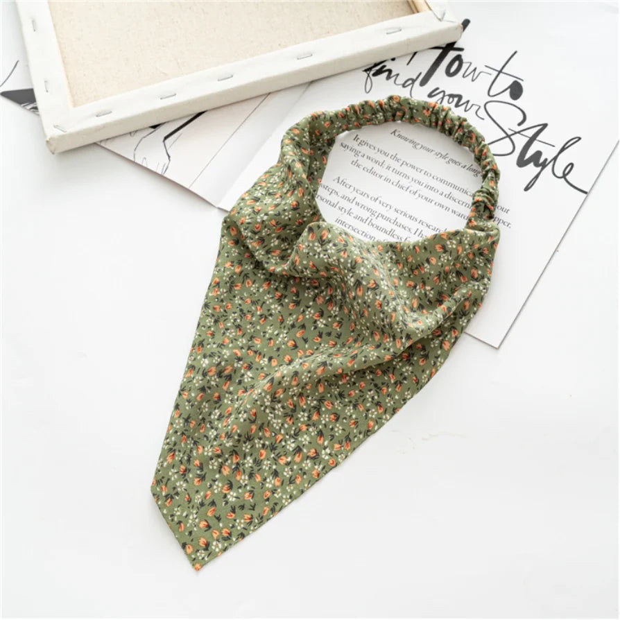 Bandana Fleuri Élégant