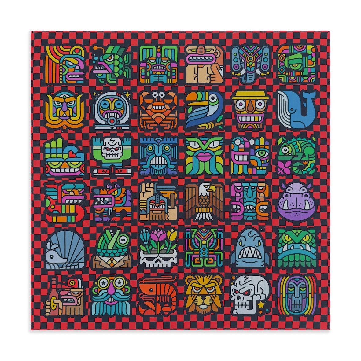 Bandana Fleur Coton