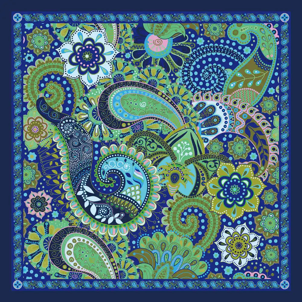Bandana Fleur Coton