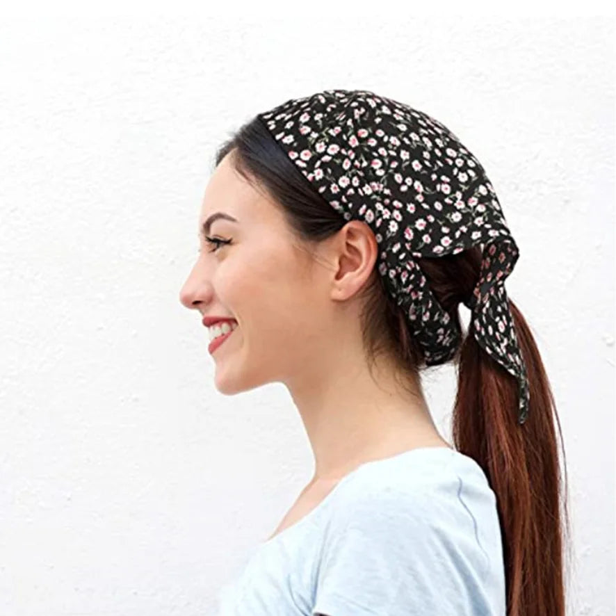 Bandana Fleuri Élégant
