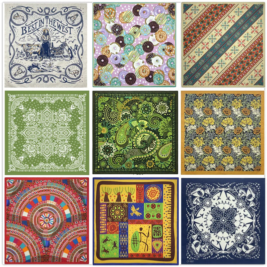 Bandana Fleur Coton